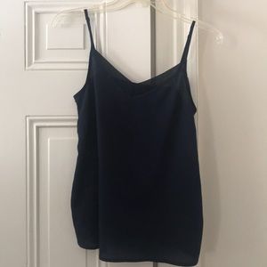 Navy blouse / camisole